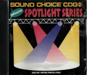 SOUND CHOICE SPOTLIGHT CDG SC8817 POP HITS VOL 154  