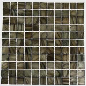  Mother Of Pearl Smoked Wood Tile