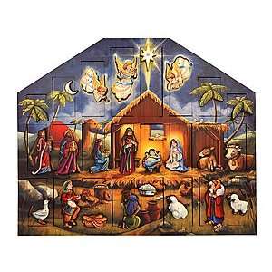  Nativity Advent Calendar Box