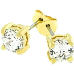    Jewelry Design JGE00241GS S01 5Mm Stud Earrings IFS Jewelry