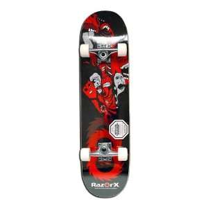  RazorX Nightmare Skateboard (31 Inch)