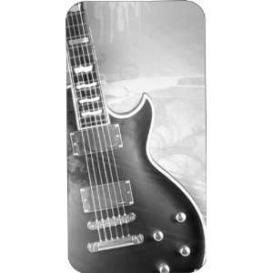   White Electric Guitar iPhone Case for iPhone 4 or 4s from any carrier
