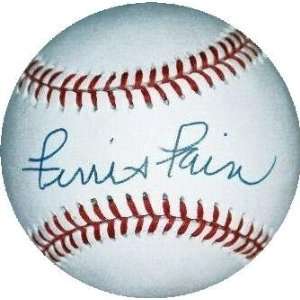  Ferris Fain autographed Baseball
