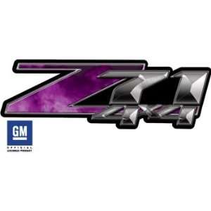  Chevy Z71 4x4 Fire Purple Truck & SUV Decals Automotive