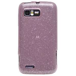  Diztronic Pink GlitterFlex Flexible TPU Case for Motorola 