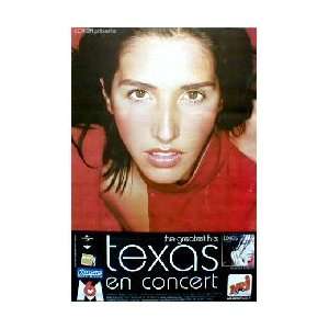    TEXAS Greatest Hits   En Concert Music Poster