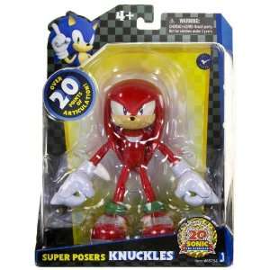  Knuckles the Echidna 20th Anniversary Super Posers Sonic 