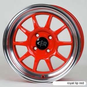  Rota GT3 Royal Lip Red (15x7.0 +40 4x100)    Set of 4 