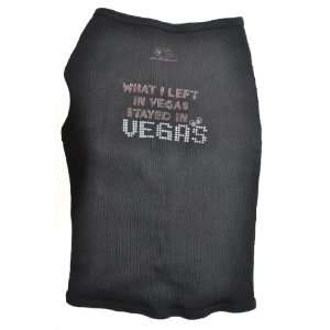 Ruff Ruff and Meow Dog Tank Top, What I Left in Vegas Stayed in Vegas 
