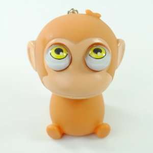 Brown Monkey Shaped Stress Relief Eye Popping Decompression Squeeze 