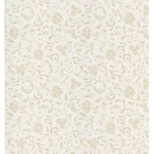   Stencil Wallpaper, 20.5 Inch by 396 Inch, Whites