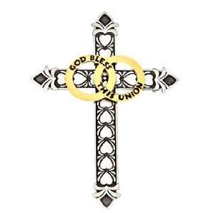  God Bless This Union Marriage Cross 