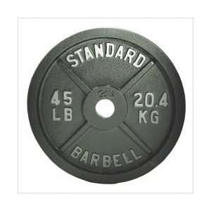 CAP 2.5 lbs. 2 Grey Olympic Weight Plate  Sports 