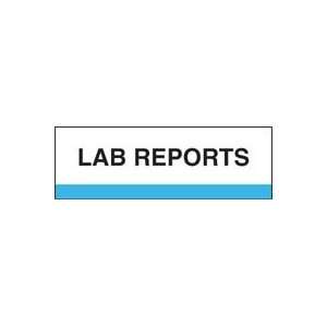  411LR Tab Label Lt Blue Lab Report 1.25x1.5 100 Per Pack 