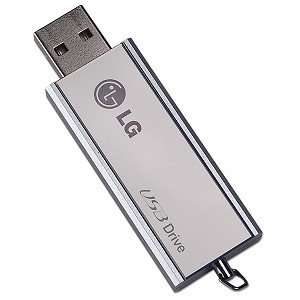  LG UB2GVMNPB 2GB USB 2.0 Flash Drive (Silver) Electronics