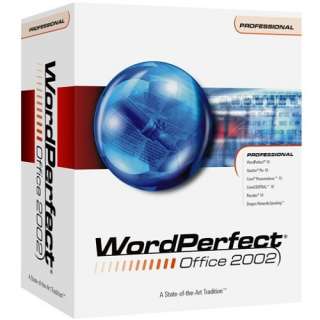  WordPerfect Office 2002 Professional Edition