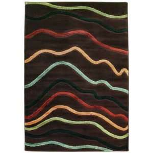   Jet Stream Brown 06700 3 10 X 5 6 Area Rug