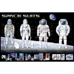  Space Suits Poster (#153) Toys & Games