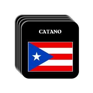  Puerto Rico   CATANO Set of 4 Mini Mousepad Coasters 