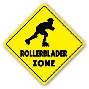   ZONE   Sign   new xing rollerblades gift Patio, Lawn & Garden