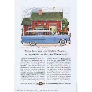   seen Station Wagons as wonderful as the new Chevrolets Vintage Ad