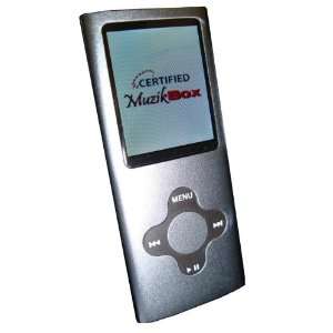  Certified MuzikBox 4GB   GRY Multimedia Player (Gray)  