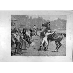  1889 Thirty Mile Race Los Angeles California Horses