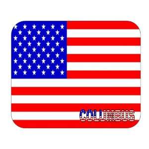  US Flag   Columbus, Ohio (OH) Mouse Pad 