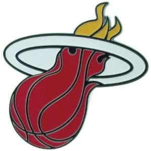 Miami Heat Nba Pewter Logo Trailer Hitch Cover  Sports 