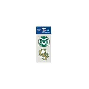 Colorado State Rams Decal Set of 2 
