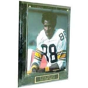  NFL Steelers Lynn Swann # 88. Autographed Plaque Sports 
