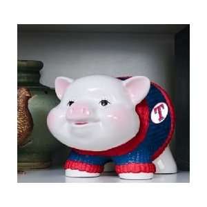  Texas Rangers Memory Company Piggy Bank MLB Baseball Fan 