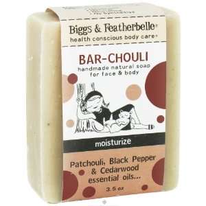  Biggs & Featherbelle   Bar Chouli Handmade Natural Soap 