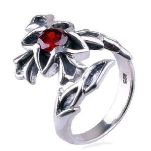  Elegant Ring With Open Ended Design Made of .925 Silver 
