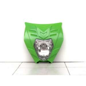 Streetfighter Street Fighter Motorcycle Headlight Green Colour 