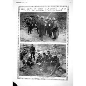  1917 HUNS ARLEUX WAR GERMAN SOLDIERS KITE BALLOON