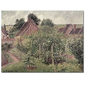   Pissarro  Landscape with Cottage Roofs 1889  Art
