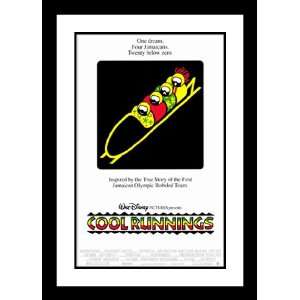  Cool Runnings 20x26 Framed and Double Matted Movie Poster 