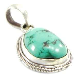  Pendant silver Hatari turquoise. Jewelry