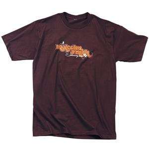  MSR Racing Rewind T Shirt   Large/Brown Automotive