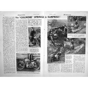   MOTOR CYCLING MAGAZINE 1950 TRIUMPH THUNDERBIRD TYRES