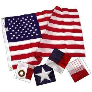  12ft x 18ft Sewn Nylon American Flag   OS Brand Patio 