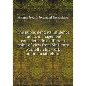   on financial reform Magnus Fredrik Ferdinand BjÃ¸rnstjerna Books