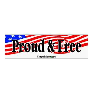   & Free   patriotic bumper stickers (Large 14x4 inches) Automotive