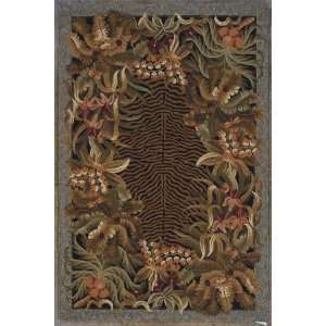  Kas Colonial Jungle Black 1720 30 X 50 Area Rug