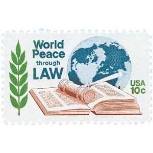  #1576   1975 10c World Peace through Law Plate Block 