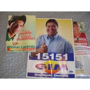   Political Campaign Paraphernalia for Brasilia Races 