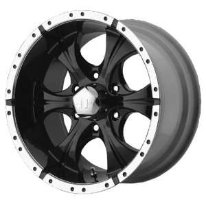  16x10 Helo Maxx (Gloss Black / Machined) Wheels/Rims 6x139 