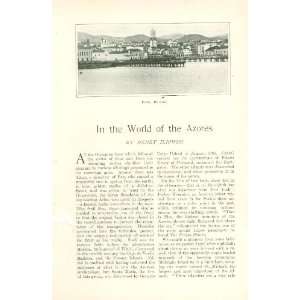  1901 Azore Islands Ponta Delgada Procession of Santo 