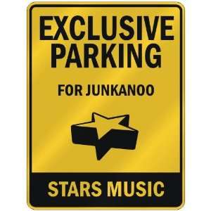  EXCLUSIVE PARKING  FOR JUNKANOO STARS  PARKING SIGN 
